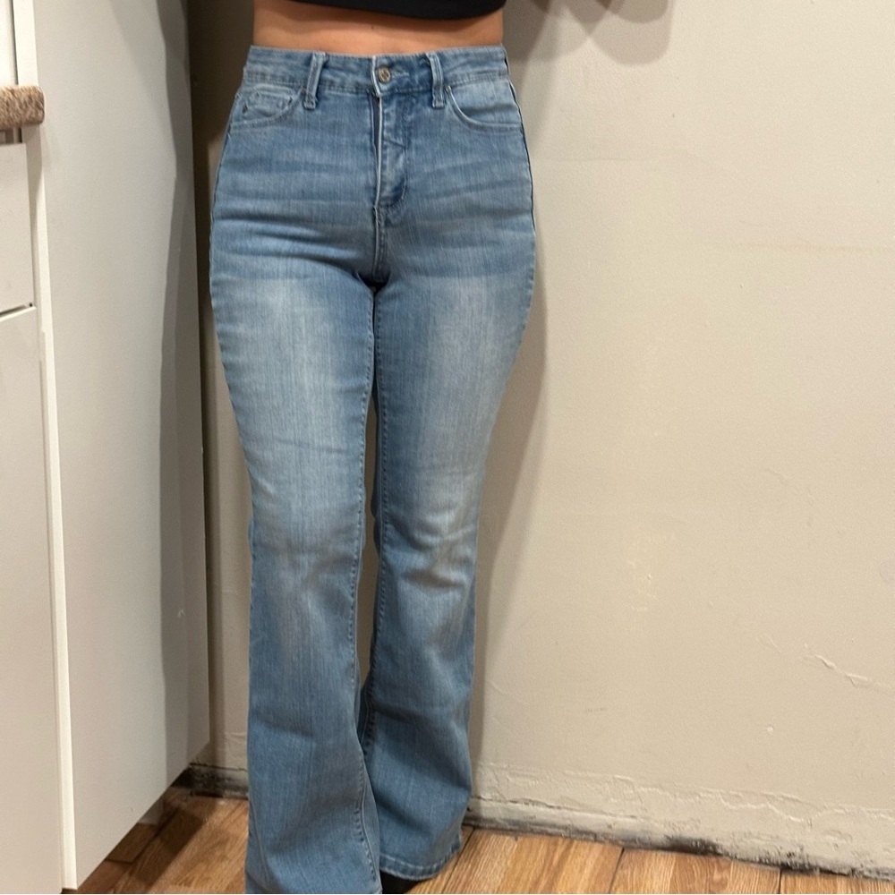 Laurie Felt Relaxed Flare Jeans